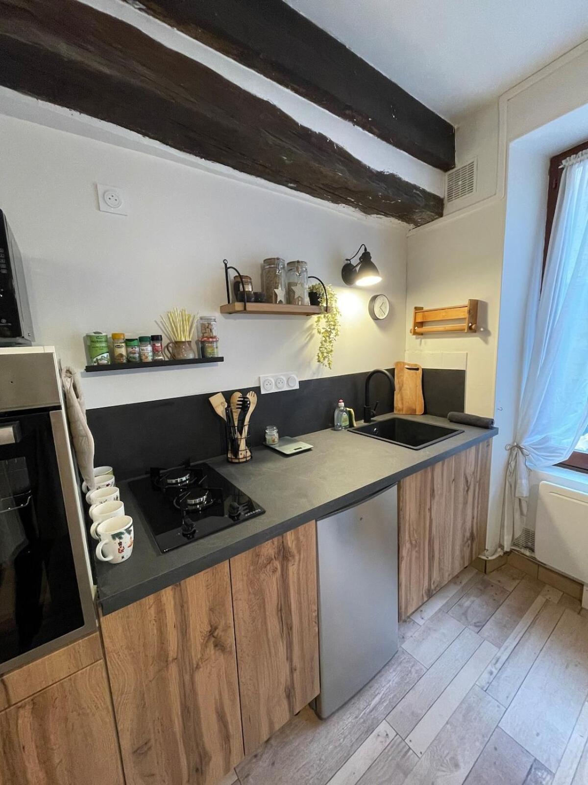 אבלון "La Petite Maison" Triplex Au Centre Ville - Les Terres Du Roy מראה חיצוני תמונה